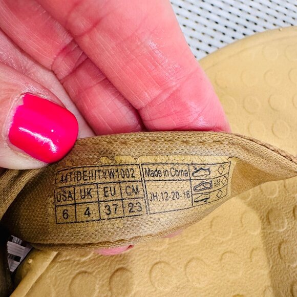 Vionic Tide II FLip FlopTan Gold Women's Orthotic Support Thong Sandals 6 Beach - Picture 5 of 8